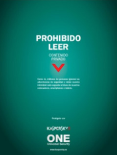 Kaspersky ONE, Prohibido leer
