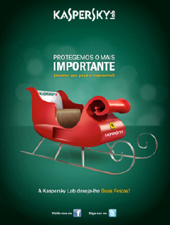 Felicitación de Navidad Kaspersky 2011